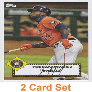 Yordan Alvarez MLB Card Collection